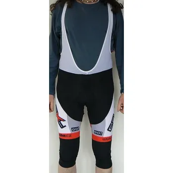 Cyklistické kalhoty GALAXY KALHOTY TEAM 3/4 S LACLEM PÁNSKÉ S VLOŽKOU XXL