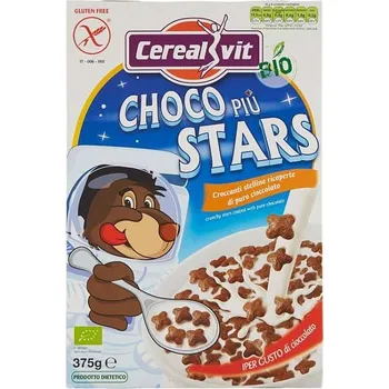 Recenze Cerealvit Choco Stars BIO 375 g