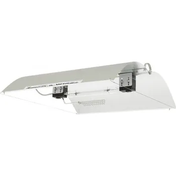 Osvětlení do terária Stínidlo Adjust-A-Wings Enforcer Hellion Large DE (dvoupaticové) + tepelný štít (Jedinečné stínidlo Adjust-a-wing large Enforcer Hellion Large Double Ended s nastavitelnými bočnicemi, jednoduchý způsob sestavení za cca 30 vteřin. S paticí a tepelným štíte