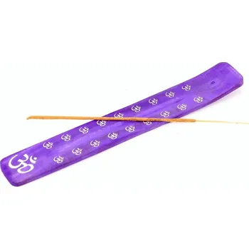 Vonná tyčinka Stojánek na vonné tyčinky Óm fialový