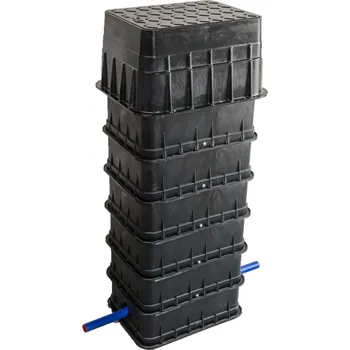 vodoměrná šachta Hutira Modulo 1 500 x 400 x 1150-1300 mm