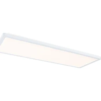 Paulmann 79925 Atria Shine, bílé stropní svítidlo s korónou 22W LED 3000K, 58x20cm