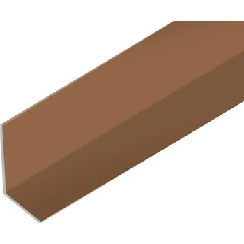 soklová lišta NOVÁK Podlahová - soklová lišta 30x20mm PVC hnědá, 5m AAMS 170103