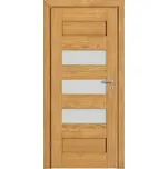 DOORSY Interiérové dřevěné dveře DOORSY TREVISO 3 kartáčovaný
