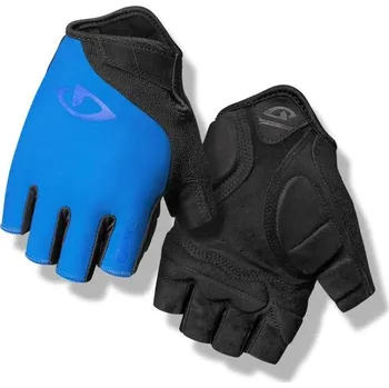 Cyklistické rukavice GIRO JagEtte Velikost M, modrá barva (trim blue)