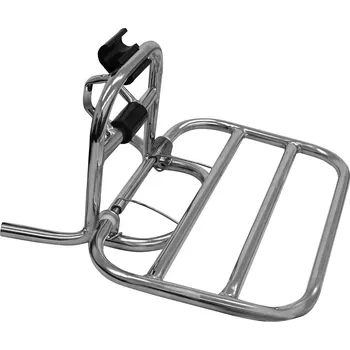 Nosič na motocykl a skútr Racceway Century přední nosič chromový