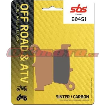 Brzdová destička Zadní brzdové destičky SBS 604SI - Gas Gas EC 200, 200ccm - 00>