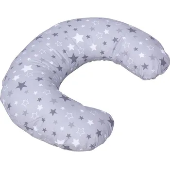 Kojící polštář Scarlett Kojící polštářek Hvězdička - šedá