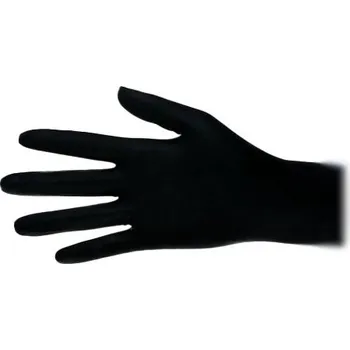 Vyšetřovací rukavice Vyšetřovací rukavice Style latex, nepudrované, Black (černé), vel. S, 100 ks