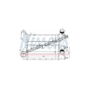Chladič motoru Chladič turba NISSENS 96466