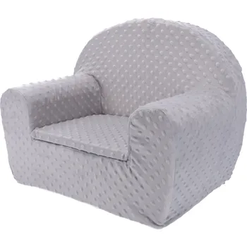 dětské křeslo Dětské křesílko MINKY - světle šedé