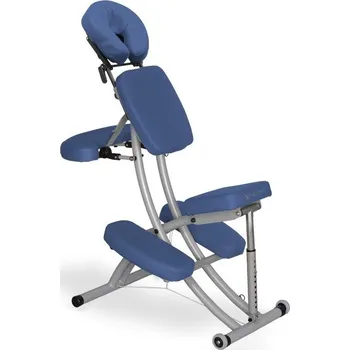 Masážní židle Masážní židle HABYS® Prestige-Reh tmavě modrá (#12) - Vinyl Flex, Regulace výšky: teleskopická 6 barev