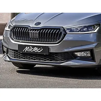 Autodíl Lišta předního nárazníku Škoda Fabia IV Hatchback 2021- černý lesklý | Milotec