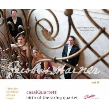 Zahraniční hudba CD Georg Philipp Telemann: Casal Quartett - Birth Of The String Quartet Vol.2 2012