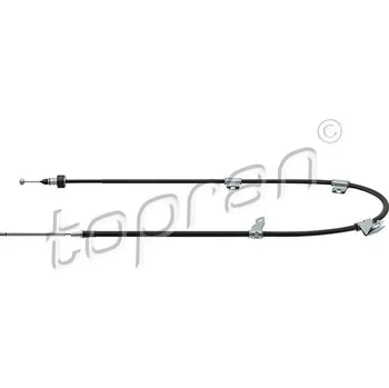 Lanko parkovací brzdy Tažné lanko, parkovací brzda TOPRAN 820 757