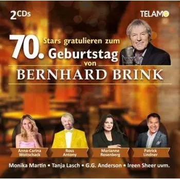 Zahraniční hudba 2CD Various: Unsere Stars Gratulieren Zum 70. Geburtstag Von Bernhard Brink 2022
