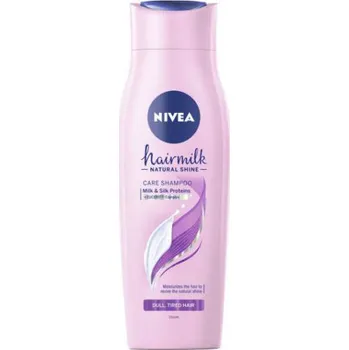 Šampon Nivea Hairmilk Natural Shine pečující šampon 250 ml