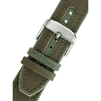 Řemínek na hodinky Textilní řemínek Morellato Hydrospeed M 5395B55.073, zelený