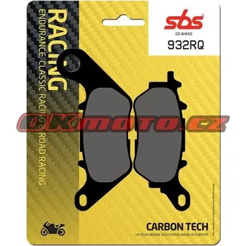 Brzdová destička Zadní brzdové destičky SBS 932RQ - Yamaha YZF-R3, 321ccm - 15-22