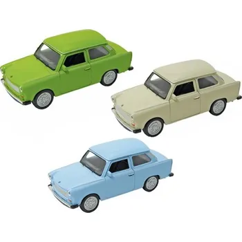 autíčko Kovový model - Auto Trabant 601, 1:34-39, 1ks