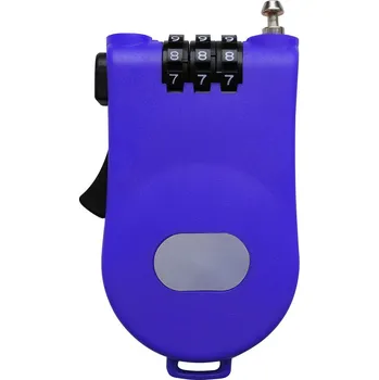 Zámek na kolo Zámek LIFEFIT® MULTI 100x1,6mm, modrý