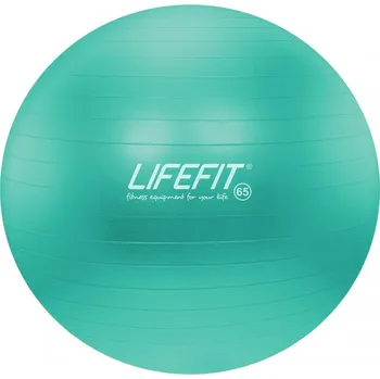 Gymnastický míč Gymnastický míč LIFEFIT® ANTI-BURST 65 cm, tyrkysový