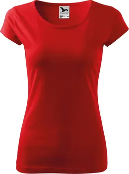 Dámské tričko Malfini Pure 122 červené XL