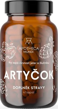 Přírodní produkt Apotheca Mundi Artyčok 41 cps.