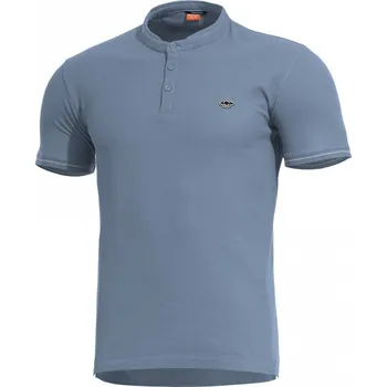 Oblečení a móda Polokošile Pentagon Levantes Henley Stripes - modrá, XXL