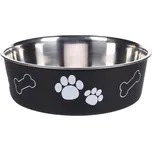 Flamingo Kena černá/bílá tlapka nerez 23 cm/2200 ml