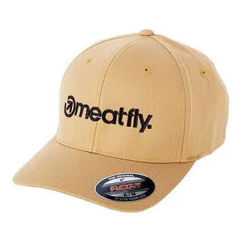 Kšiltovka Meatfly Brand Flexfit Curry | Velikost L/XL