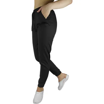 Zdravotnický oděv Zdravotnické kalhoty joggers černé - nový styl (XS)