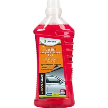 Autošampón Velvana AUTOCLEANER LEŠTICÍ ŠAMPON S VOSKEM 2v1 1 l