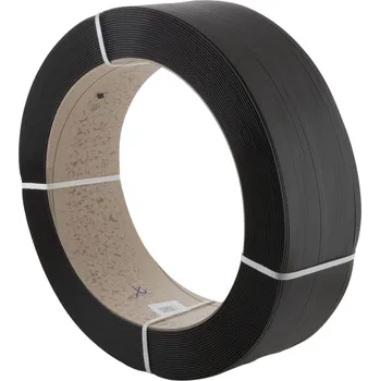 Zábradlí Polypropylenová páska černá 2000 x 12 x 0,80 mm tah 250 kg střed ø 406 mm