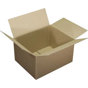 Obalový materiál Skládací krabice, 328 x 248 x 266 mm, hnědá, svazek = 20 ks