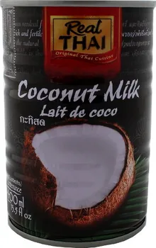 Rostlinné mléko Real Thai kokosové mléko 400 ml