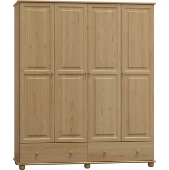 Šatní skříň Max-i Šatní skříň ze dřeva JOHANSSON NORE Zvolte barvu:: barva bílá, Šířka: 160 cm