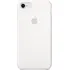 Pouzdro na mobilní telefon Apple Silicone Case pro Apple iPhone SE 2020 bílý