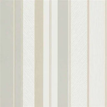 Tapeta Vliesové tapety pruhy strukturované šedo-béžovo-bílé 10139-31