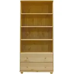 Max-i Policový regál ze dřeva ISAKSEN NORE Zvolte barvu:: bezbarvý lak