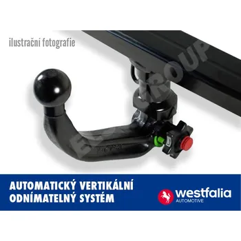 Auto-moto Tažné zařízení Škoda Scala 2019- , vertikální, Westfalia