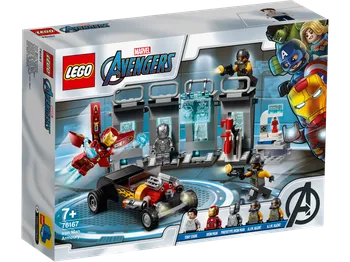 Stavebnice LEGO LEGO Super Heroes 76167 Zbrojnice Iron Mana
