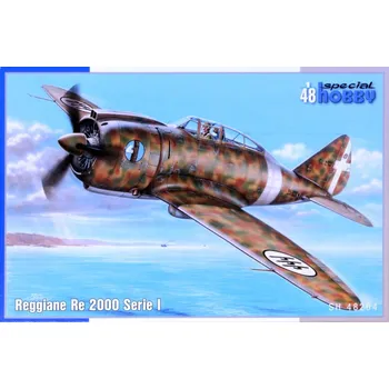 Plastikový model Special hobby 1/48 Reggiane Re 2000 Serie I (3x camo)