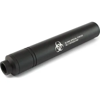 Airsoft SLONG Airsoft Kovový tlumič 170 x 27mm (SL00329)
