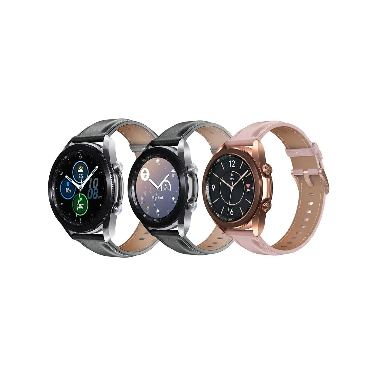 Samsung Galaxy Watch 3 barevné varianty