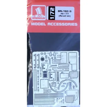 Plastikový model Brengun 1/72 He-177 - detail PE set (REV)