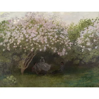 Plakát Plakát, Obraz - Lilacs, Grey Weather, 1872, Claude Monet