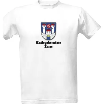 Tričko s potiskem Královské město Žatec pánské