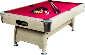 Kulečníkový stůl Tuin Billiardový stůl s vybavením M09513 7" červený