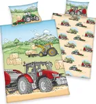 Herding Traktor růžový 100 x 135, 40 x…